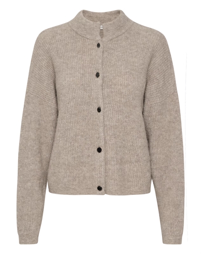 Gestuz - Alpha GZ Cardigan - Warm Sand Melange